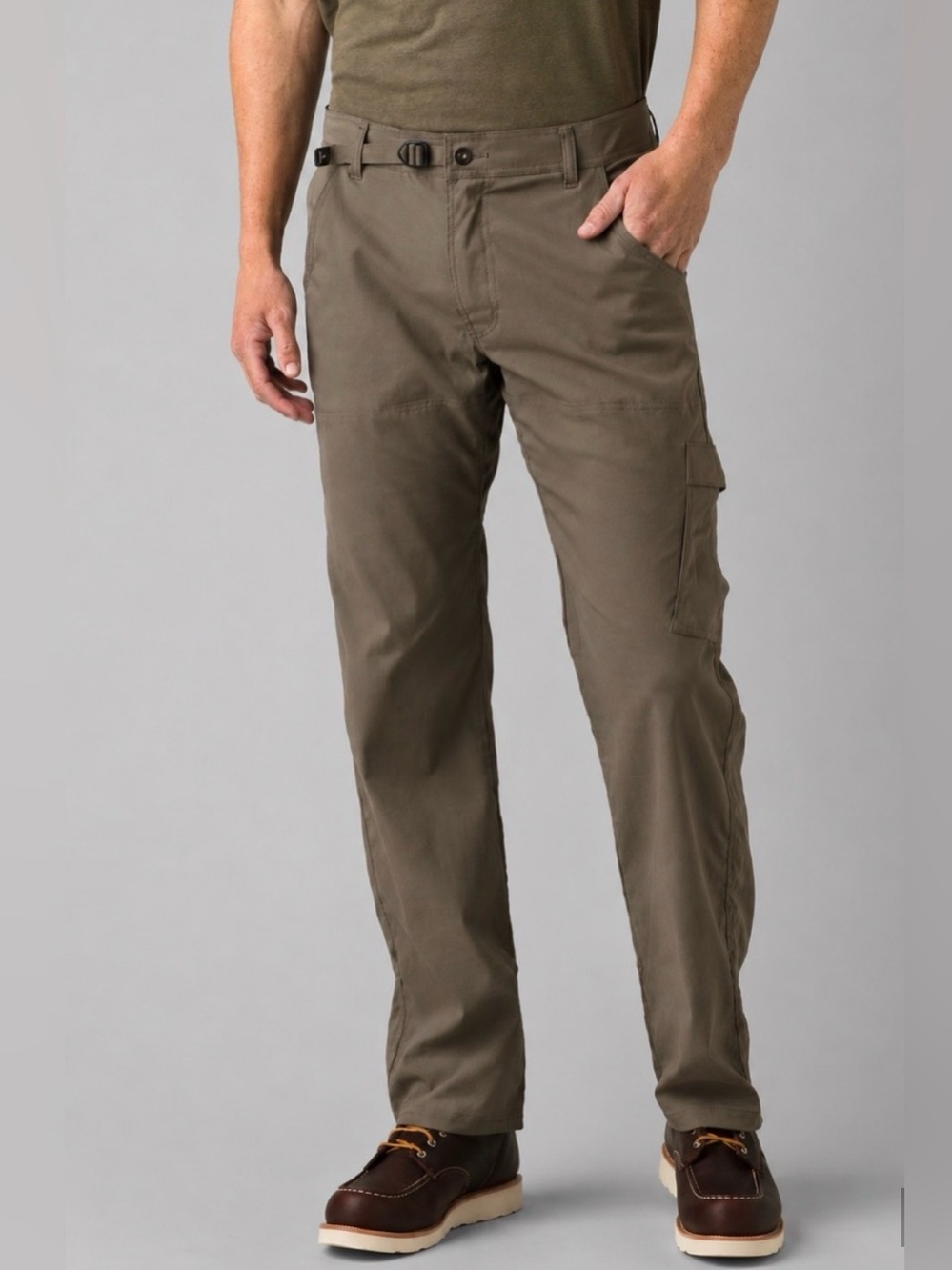 prAna Stretch Zion Pant II Slate Green 31x30 Relaxed Fit Hiking Cargo Pants NWT